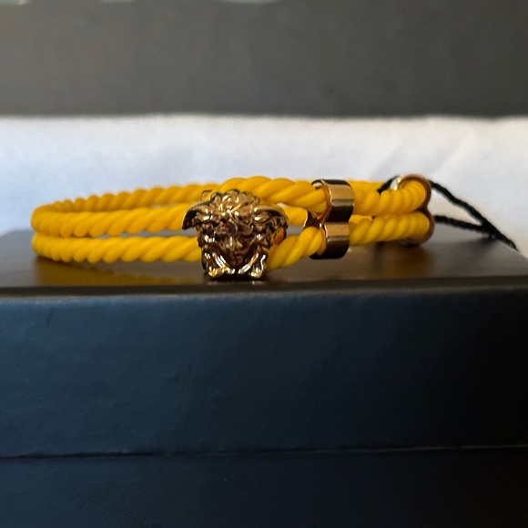 Versace Medusa Braided Bracelet NEW (AUTHENTIC) - Picture 12 of 16